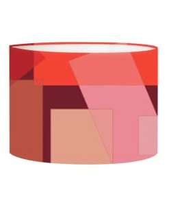 Abat-jours Abat-jour Art Deco Red Ø 40 X H 27