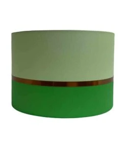 Abat-jours Abat-jour Chevet Bicolore Vert électrique Ø 25 X H 18 -Boutique Belamp abat jour chevet bicolore vert electrique oe 25 x h 18 2