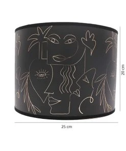 Abat-jours Abat-jour Chevet Cuivre Boho Ø 25 X H 20 -Boutique Belamp abat jour chevet cuivre boho oe 25 x h 20 3