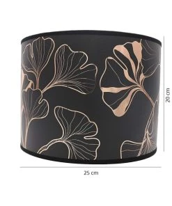 Abat-jours Abat-jour Chevet Cuivre Iris Ø 25 X H 20 -Boutique Belamp abat jour chevet cuivre iris oe 25 x h 20 3