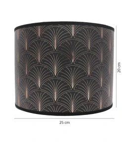 Abat-jours Abat-jour Chevet Cuivre Telio Ø 25 X H 20 -Boutique Belamp abat jour chevet cuivre telio oe 25 x h 20 3