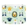 Abat-jours Abat-jour Chevet Enfant Savane Vert Pastel Ø 25 X H 20