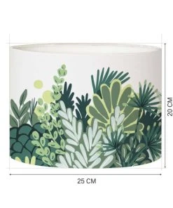 Abat-jours Abat-jour Chevet Feuillage Ø 25 X H 20 -Boutique Belamp abat jour chevet feuillage oe 25 x h 20 1