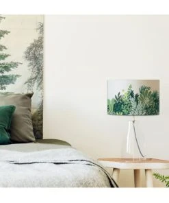 Abat-jours Abat-jour Chevet Feuillage Ø 25 X H 20 -Boutique Belamp abat jour chevet feuillage oe 25 x h 20 2