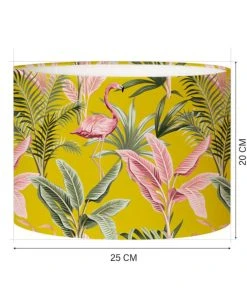 Abat-jours Abat-jour Chevet Flamand Jaune Moutarde Ø 25 X H 20 -Boutique Belamp abat jour chevet flamand jaune moutarde oe 25 x h 20 2