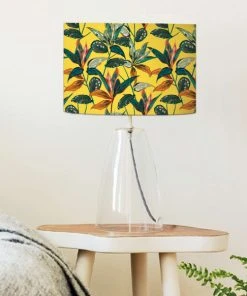 Boutique Belamp -Boutique Belamp abat jour chevet foret jaune acidule oe 25 x h 20 1