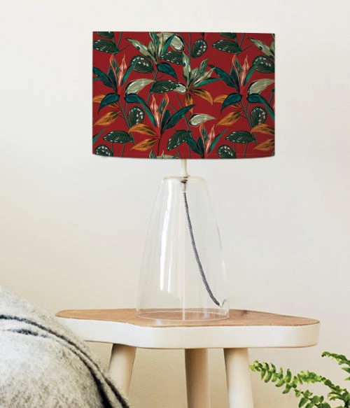 Abat-jours Abat-jour Chevet Forêt Rouge Acidulé Ø 25 X H 20 2 Abat-jours Abat-jour Chevet Forêt Rouge Acidulé Ø 25 X H 20 – Image 2