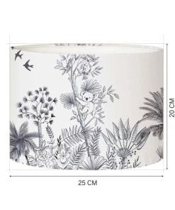 Abat-jours Abat-jour Chevet Koala Ø 25 X H 20 -Boutique Belamp abat jour chevet koala oe 25 x h 20 1