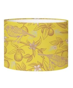 Abat-jours Abat-jour Chevet Oiseau Jaune Acidulé Ø 25 X H 20