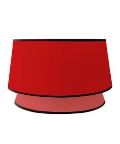 Abat-jours Abat-jour Cleo Rouge Ø 40 X H 27