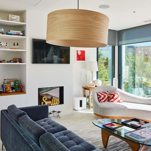 Lumisky Abat-jour Intérieur Bois Naturel Bois Clair D60CM 3 Lumisky Abat-jour Intérieur Bois Naturel Bois Clair D60CM – Image 3