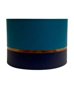 Abat-jours Abat-jour Lampadaire Bicolore Bleu Ø 45 X H 28