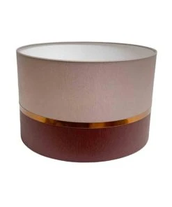 Abat-jours Abat-jour Lampadaire Bicolore Parme Ø 45 X H 28