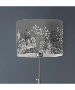 Abat-jours Abat-jour Lampadaire Bouquet Gris Ø 45 X H 25 10 Abat-jours Abat-jour Lampadaire Bouquet Gris Ø 45 X H 25 -Boutique Belamp abat jour lampadaire bouquet gris oe 45 x h 25 2