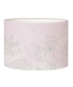 Abat-jours Abat-jour Lampadaire Bouquet Rose Poudré Ø 45 X H 25