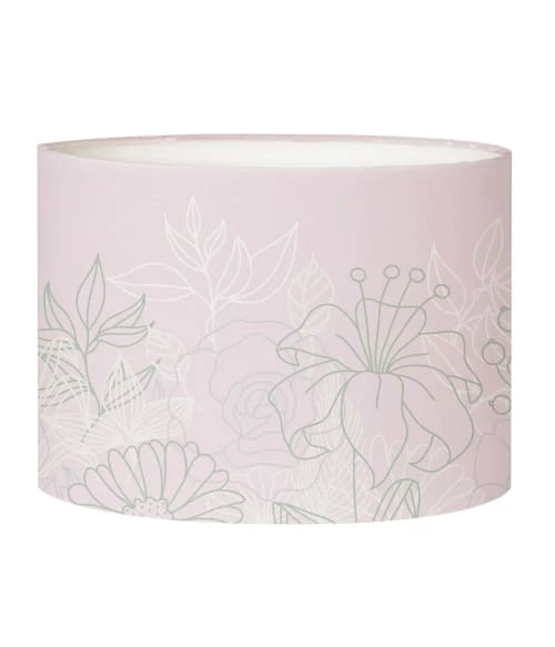 Abat-jours Abat-jour Lampadaire Bouquet Rose Poudré Ø 45 X H 25 1 Abat-jours Abat-jour Lampadaire Bouquet Rose Poudré Ø 45 X H 25