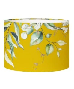 Abat-jours Abat-jour Lampadaire Branche Jaune Moutarde Ø 45 X H 25