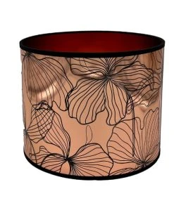 Abat-jours Abat-jour Lampadaire Cuivre Flora Ø 40 X H 25