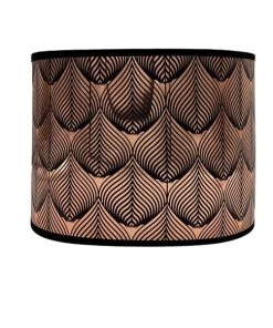 Abat-jours Abat-jour Lampadaire Cuivre Opus Ø 40 X H 25 -Boutique Belamp abat jour lampadaire cuivre opus oe 40 x h 25 2