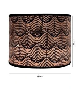 Abat-jours Abat-jour Lampadaire Cuivre Opus Ø 40 X H 25 -Boutique Belamp abat jour lampadaire cuivre opus oe 40 x h 25 3