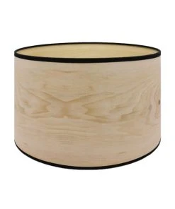 Abat-jours Abat-jour Lampadaire Effet Bois Chêne Ø 35 X H 20