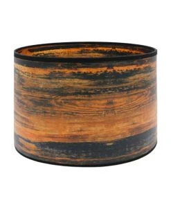 Abat-jours Abat-jour Lampadaire Effet Bois Ebène Ø 35 X H 20