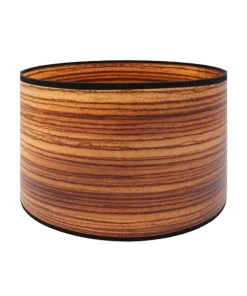 Abat-jours Abat-jour Lampadaire Effet Bois Pin Ø 35 X H 20