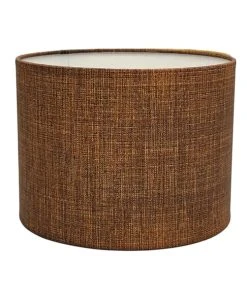 Abat-jours Abat-jour Lampadaire Effet Lin Camel Ø 35 X H 20