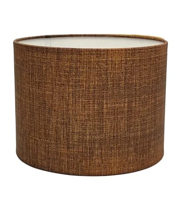 Abat-jours Abat-jour Lampadaire Effet Lin Chocolat Ø 35 X H 20 5 Abat-jours Abat-jour Lampadaire Effet Lin Chocolat Ø 35 X H 20 – Image 5