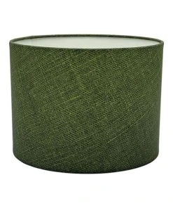 Abat-jours Abat-jour Lampadaire Effet Lin Vert Ø 35 X H 20