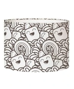 Abat-jours Abat-jour Lampadaire Enfant Doodle Happy Ø 45 X H 25