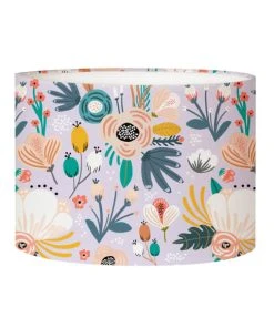 Abat-jours Abat-jour Lampadaire Enfant Floral Lavande Ø 45 X H 25