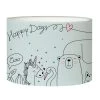 Abat-jours Abat-jour Lampadaire Enfant Happydays Petit Bleu Ø 45 X H 25