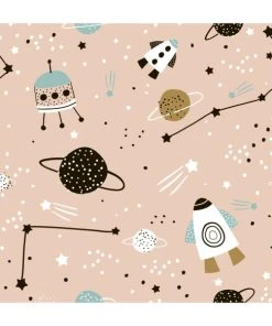 Abat-jours Abat-jour Lampadaire Enfant Planète Nymphéa Ø 45 X H 25 -Boutique Belamp abat jour lampadaire enfant planete nymphea oe 45 x h 25 2