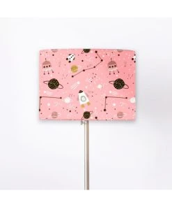Abat-jours Abat-jour Lampadaire Enfant Planète Rose Doux Ø 45 X H 25 -Boutique Belamp abat jour lampadaire enfant planete rose doux oe 45 x h 25 4