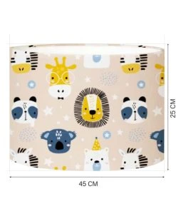 Abat-jours Abat-jour Lampadaire Enfant Savane Nymphéa Ø 45 X H 25 8 Abat-jours Abat-jour Lampadaire Enfant Savane Nymphéa Ø 45 X H 25 -Boutique Belamp abat jour lampadaire enfant savane nymphea oe 45 x h 25 3