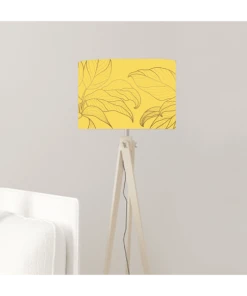 Abat-jours Abat-jour Lampadaire Feuille Jaune Acidulé Ø 45 X H 25 10 Abat-jours Abat-jour Lampadaire Feuille Jaune Acidulé Ø 45 X H 25 -Boutique Belamp abat jour lampadaire feuille jaune acidule oe 45 x h 25 2