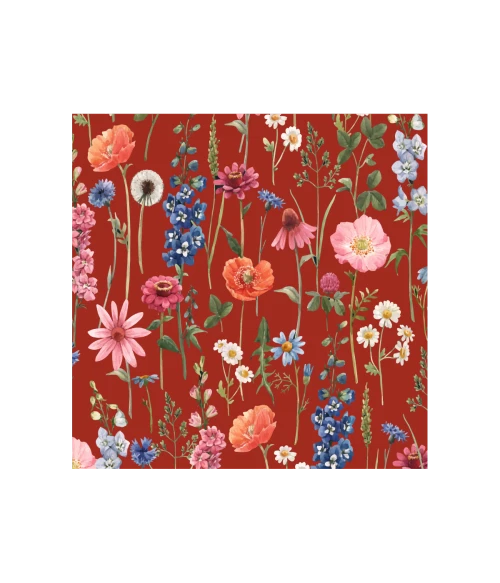 Abat-jours Abat-jour Lampadaire Fleur Rouge Acidulé Ø 45 X H 25 3 Abat-jours Abat-jour Lampadaire Fleur Rouge Acidulé Ø 45 X H 25 – Image 3