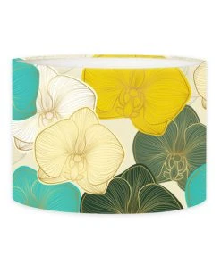 Abat-jours Abat-jour Lampadaire Floral Changpa Ă 45 X H 25