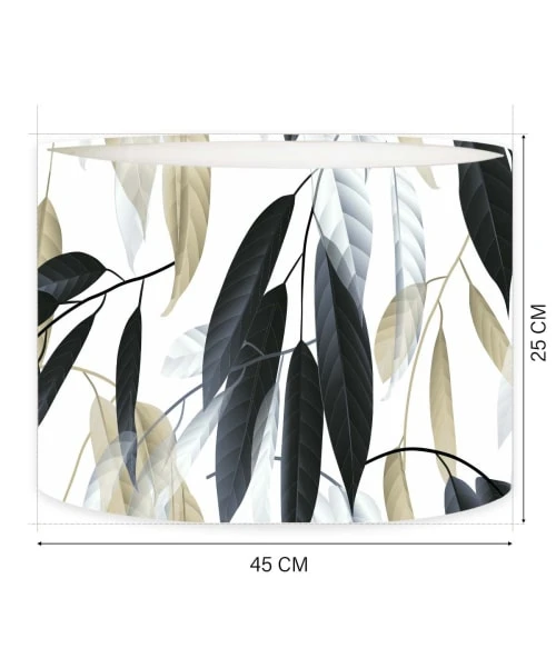 Abat-jours Abat-jour Lampadaire Floral Losar Ø 45 X H 25 4 Abat-jours Abat-jour Lampadaire Floral Losar Ø 45 X H 25 – Image 4