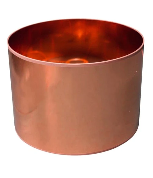 Abat-jours Abat-jour Laqué Cuivre Brillant T 25 X H 18 1 Abat-jours Abat-jour Laqué Cuivre Brillant T 25 X H 18