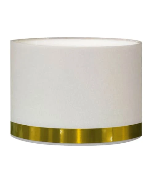 Abat-jours Abat-jour Pour Chevet Rond Blanc Jonc Or Ø 25 X H 20 1 Abat-jours Abat-jour Pour Chevet Rond Blanc Jonc Or Ø 25 X H 20