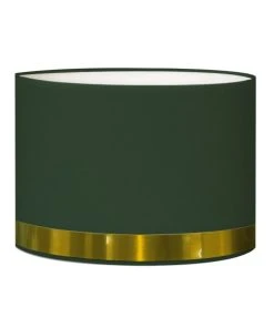 Abat-jours Abat-jour Pour Chevet Rond Vert Jonc Or Ø 25 X H 20