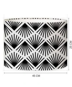 Abat-jours Abat-jour Pour Lampadaire Wagram Ø 45 X H 25 -Boutique Belamp abat jour pour lampadaire wagram oe 45 x h 25 2