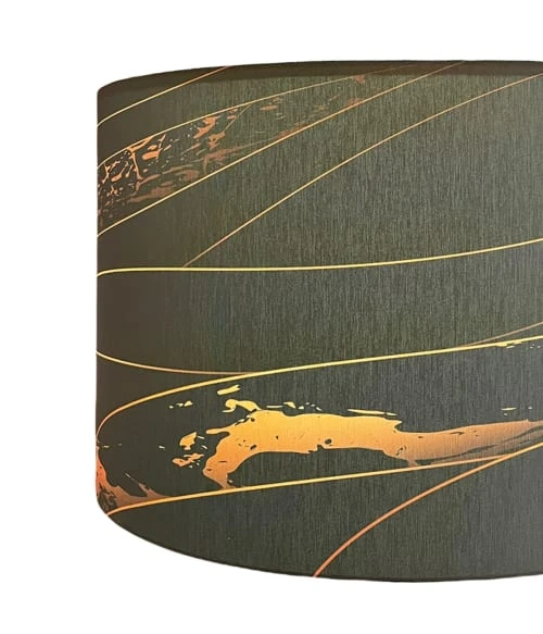 Abat-jours Abat-jour Rond Imprimé Linar Black S Ø 35 X H 22 4 Abat-jours Abat-jour Rond Imprimé Linar Black S Ø 35 X H 22 – Image 4