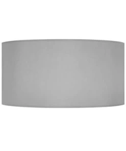 TOSEL Abat-jour Tissu Gris