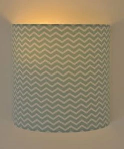 Boutique Belamp -Boutique Belamp applique chevron vert menthe 30 30 cm 1
