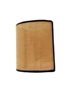 Belamp Applique En Toile De Jute Bordure Noire - 30*30 Cm
