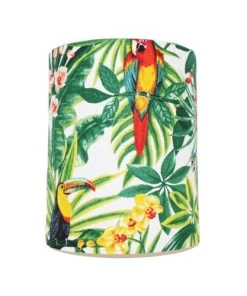 Belamp Applique Exotique Feuillage Perroquet - 30*30 Cm