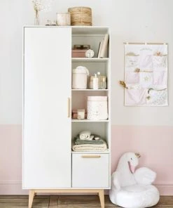 Maisons Du Monde Armoire Style Scandinave 1 Porte 1 Tiroir Blanc -Boutique Belamp armoire style scandinave 1 porte 1 tiroir blanc 1000 14 14 193083 10